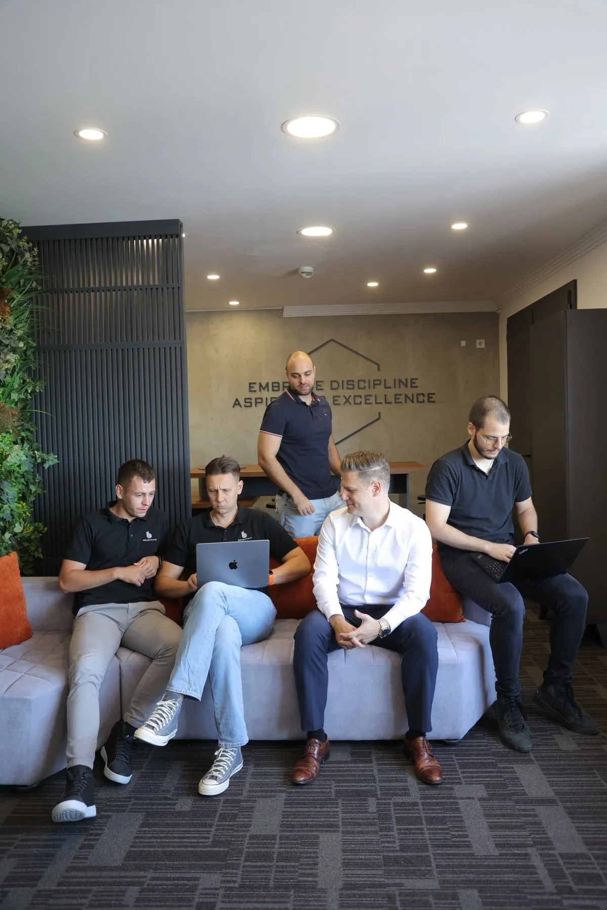 The Brighting team in the Novi Sad office